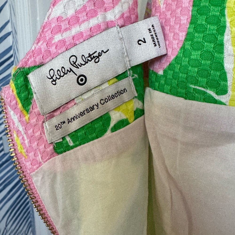 Lilly Pulitzer shift dress size 2 - Picture 5 of 11